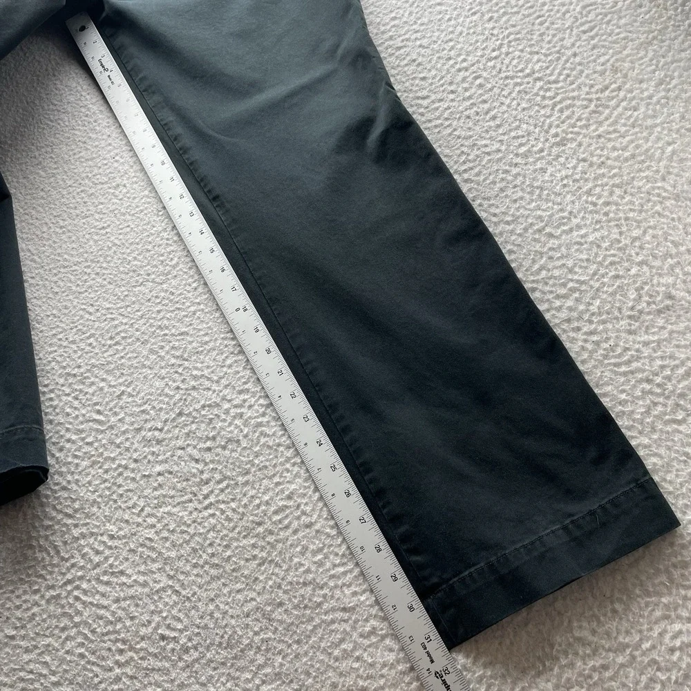 Polo Ralph‎ Lauren Chino Pants Mens 37x32 (Tag 36x32) Black Stretch Classic Fit